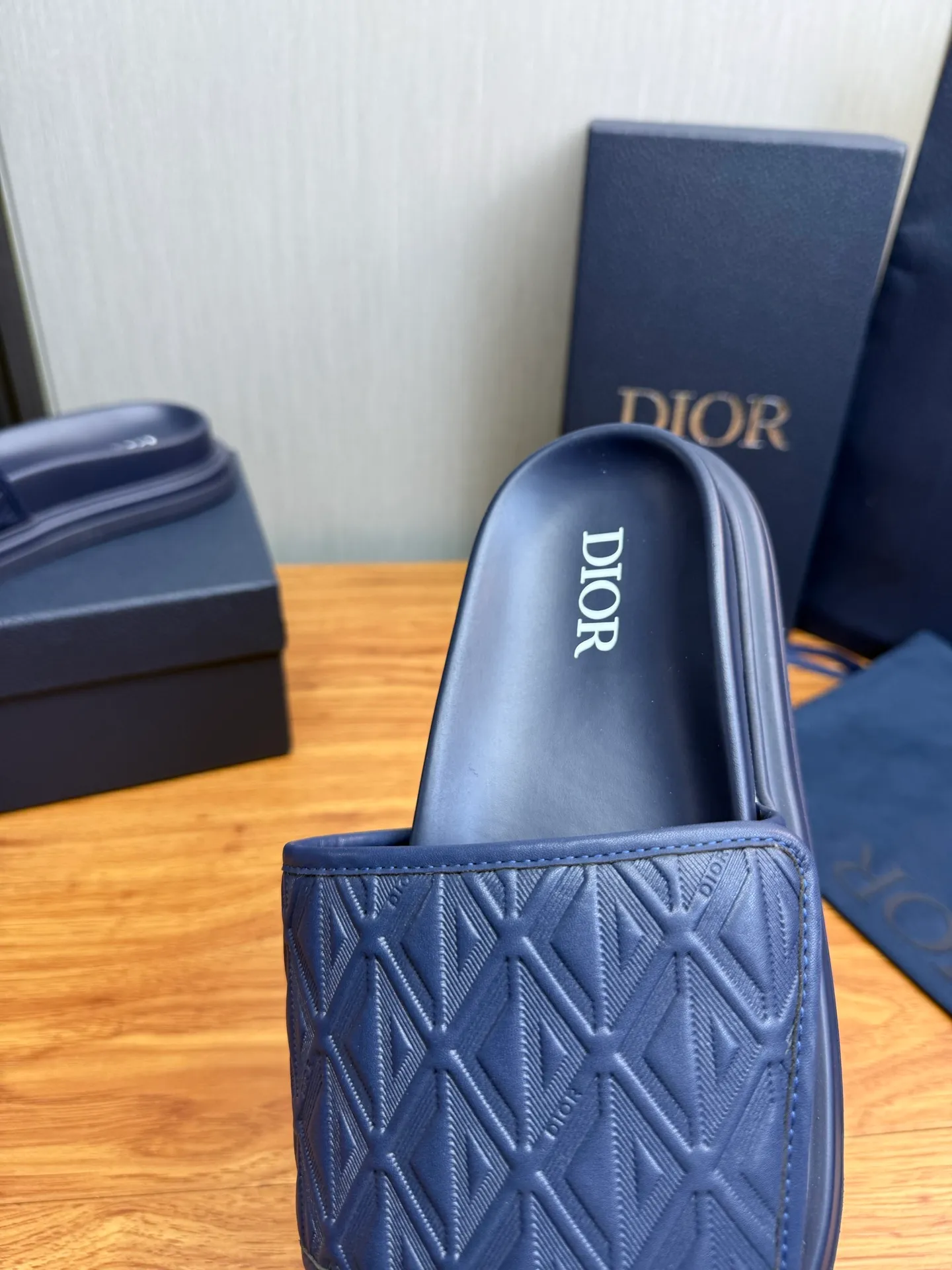 Men's shoes 280💰 Dior. Men's slippers🩴Official website 1:1 production 38-45 yards 45 46 🉑️Customized original material shipped✅